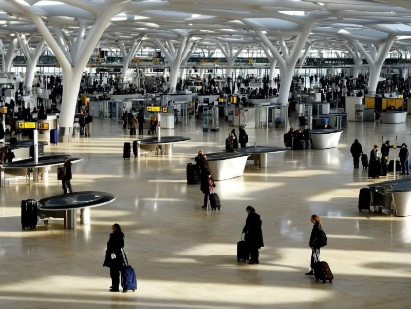 أهمية التفتيش في مطار هيثرو