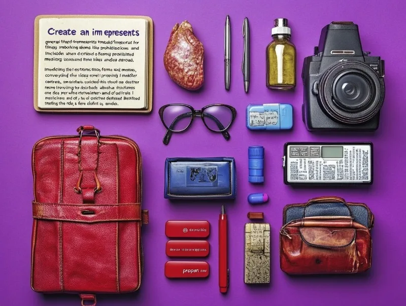 الممنوعات في السفر إلى بريطانيا
