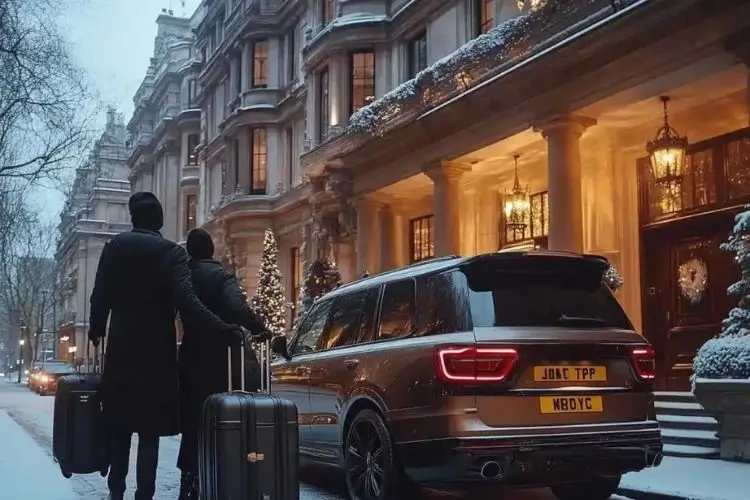 الوصول الى لندن