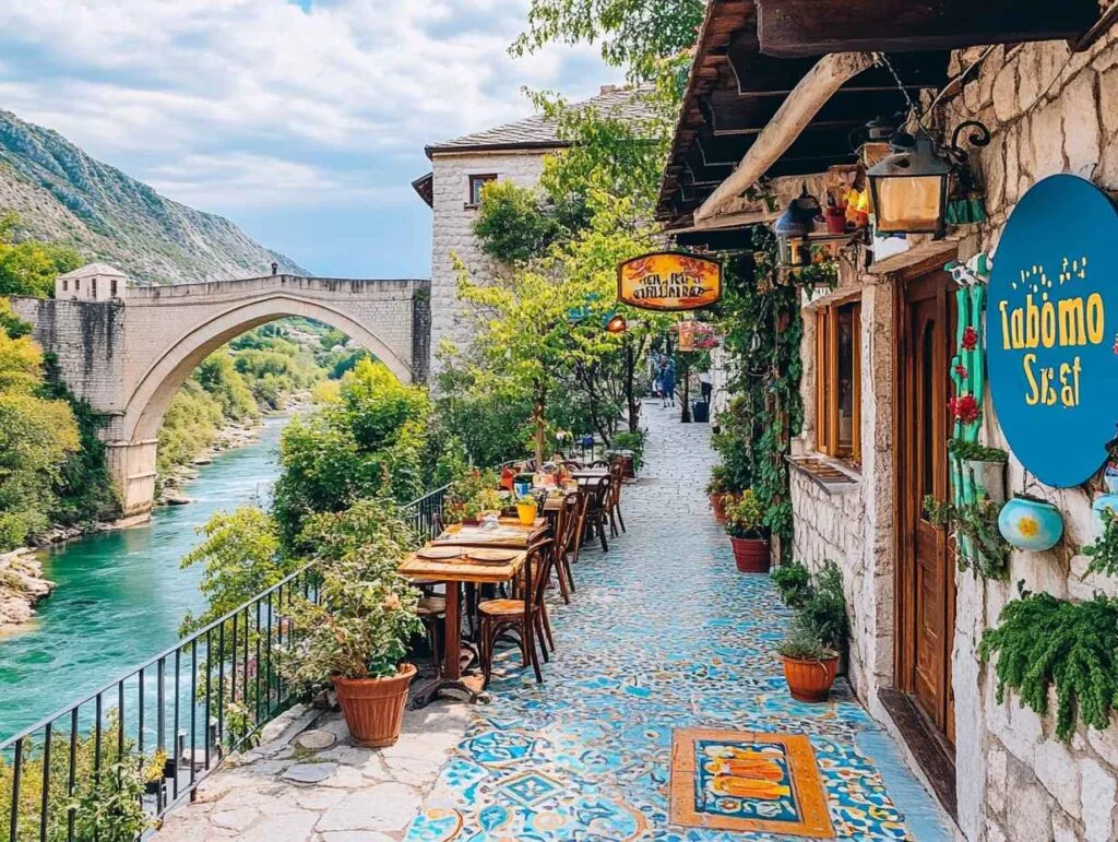 كم تبعد موستار عن سراييفو