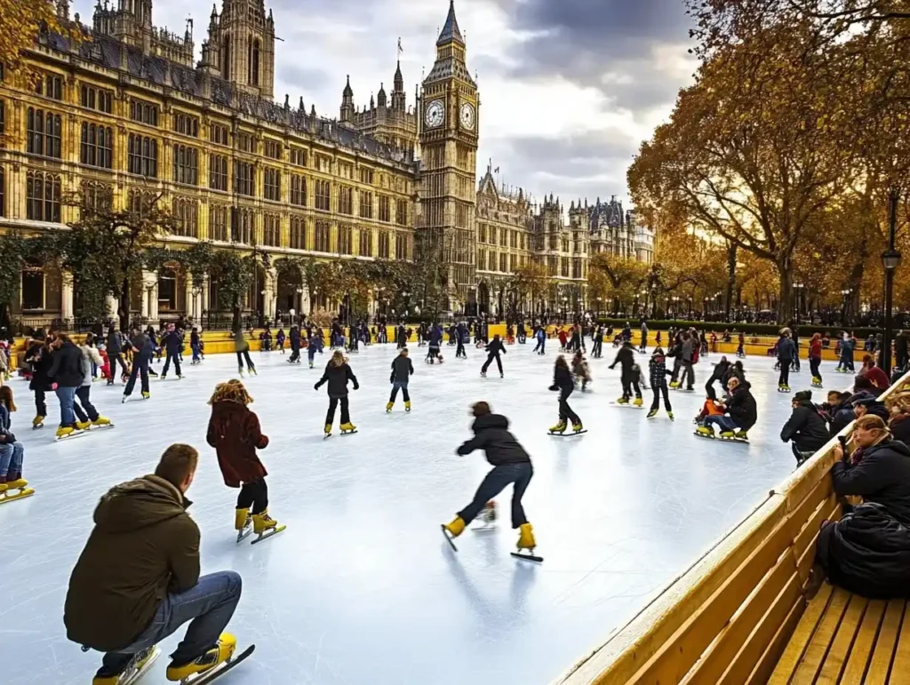 تزلج في لندن