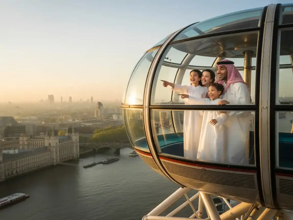 كم تكلفة السفر الى لندن لمدة اسبوع