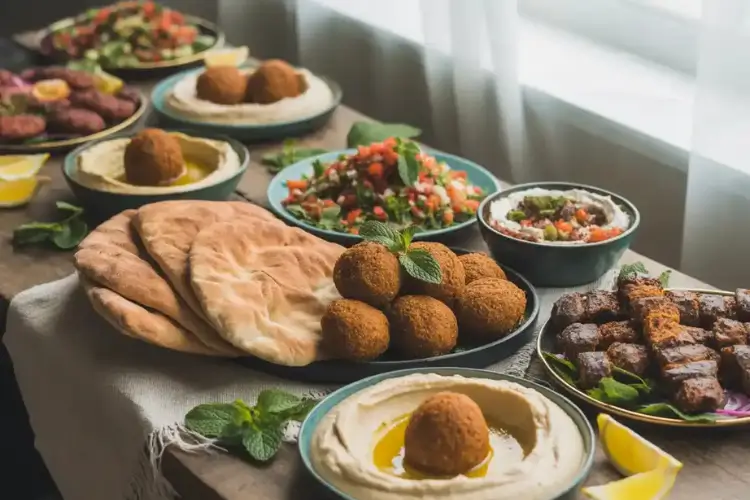 المطاعم في شارع العرب