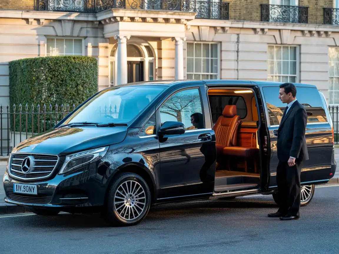 Luxury chauffeur service in London for Saudi families with private car