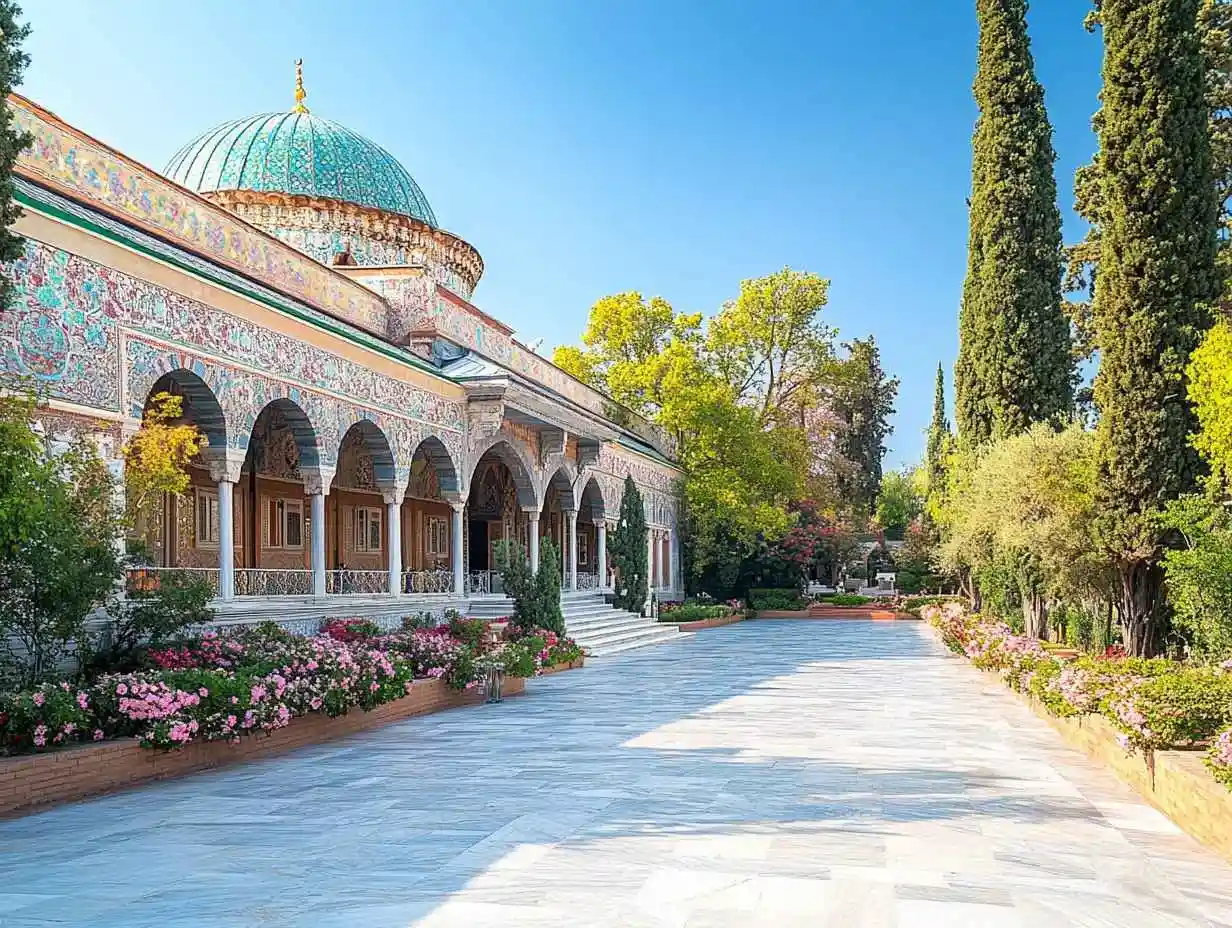 حدائق قصر توبكابي في اسطنبول