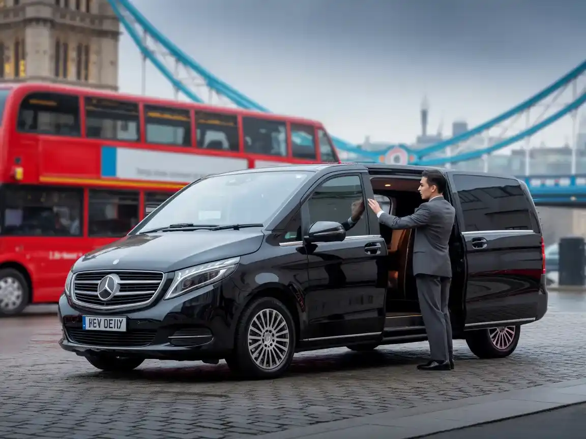 Luxury airport transfer in London by chauffeur