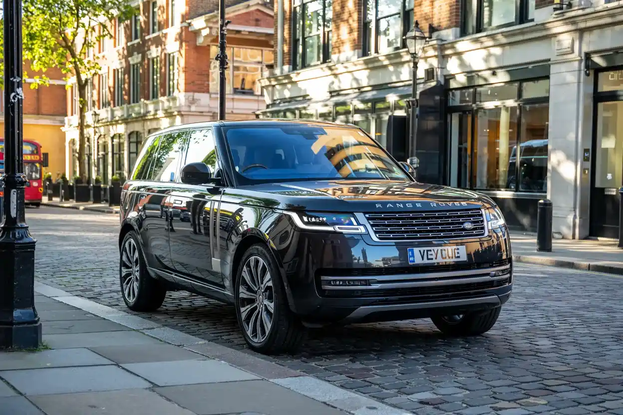Range Rover hire with a chauffeur in London for families
