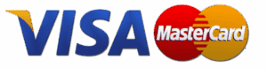 Visa and Mastercard accepted