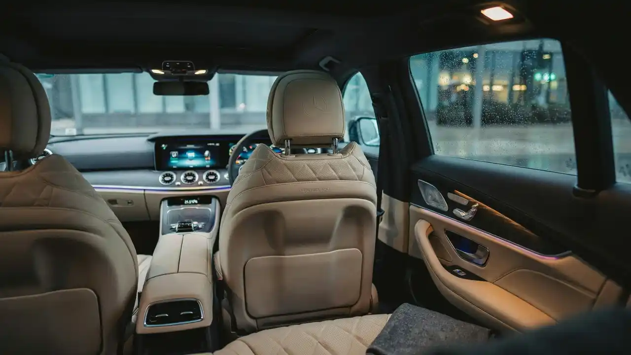 Mercedes E-Class chauffeur London