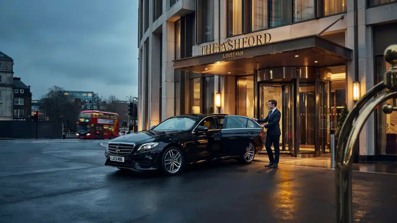 Mercedes E-Class chauffeur London