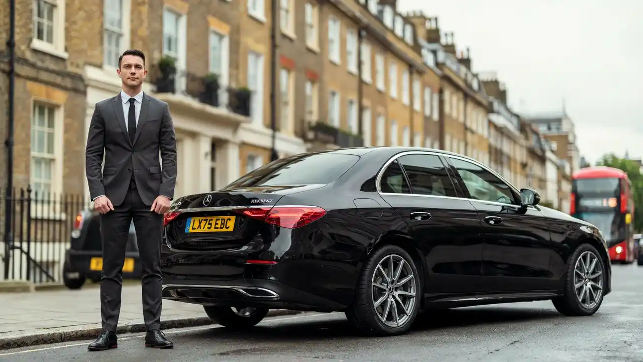 Mercedes E-Class chauffeur London