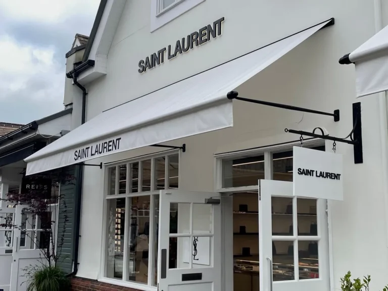 The Saint Laurent boutique at Bicester Village