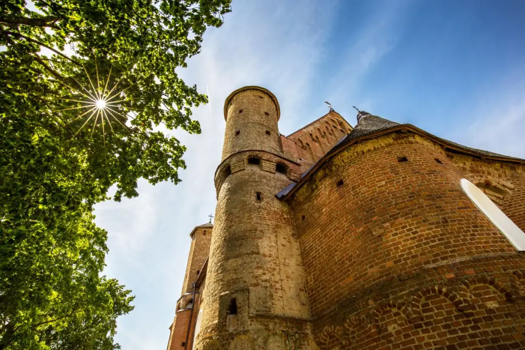 The round towers of Castell Coch rising above the trees, an easy swap stop north of Cardiff